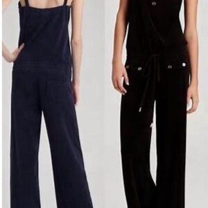 Juicy Couture Black Sleeveless Jumpsuit